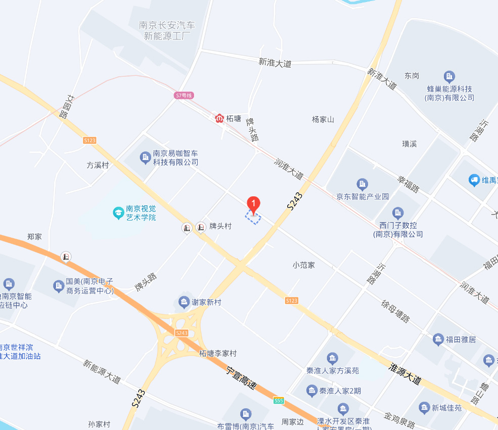 公司位置地图